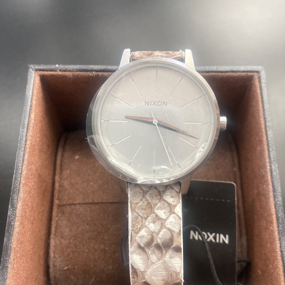 Nixon accessories brand new nixon watch with snake skin band retail